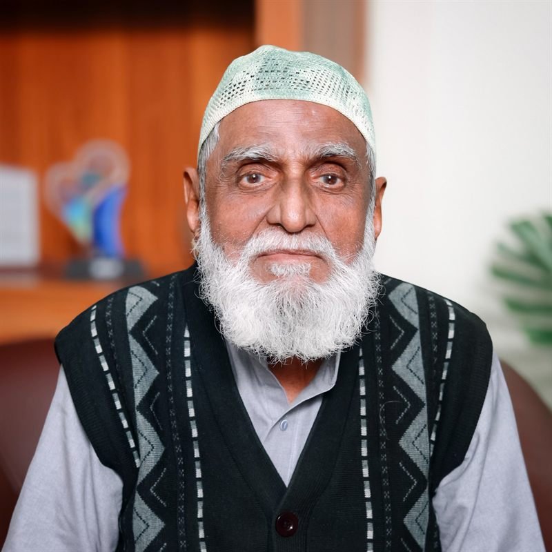 Portrait of Dr Major Yousaf Akthar (Late), Founder of Al Qasim Institute